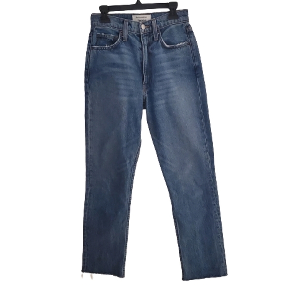 Reformation Denim - Reformation Stevie Ultra High Rise Jeans in Sydney Wash